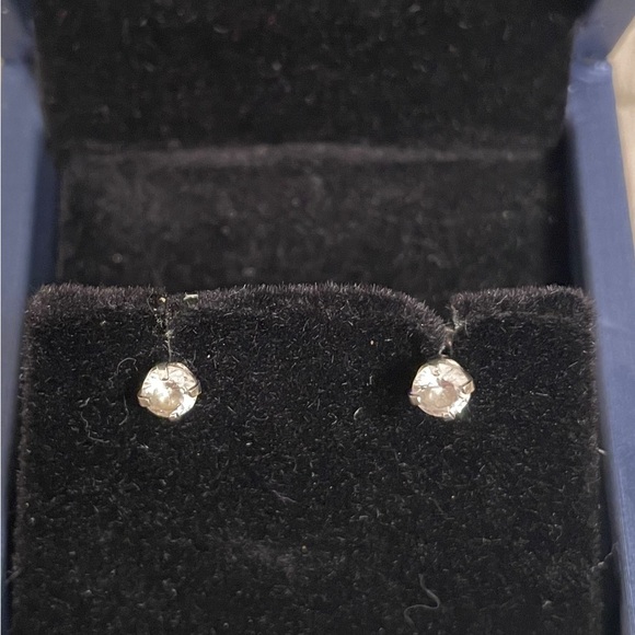 Earrings (small amount of real gold) - Picture 2 of 3